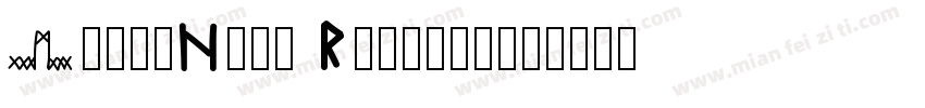 EricsHand Regular字体转换